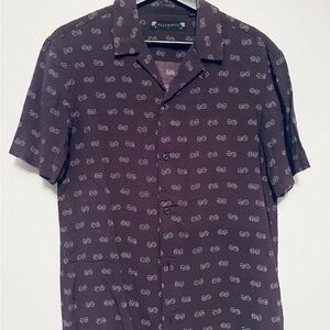 All Saints Dice button down shirt